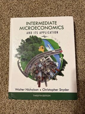 Intermediate Microeconomics and Its Application 12th Edition